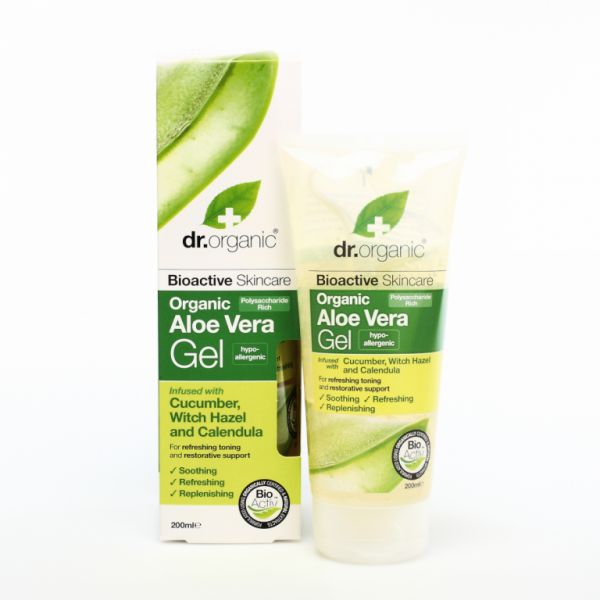 Aloe Vera Gel med gurka och ringblomma 200 ml