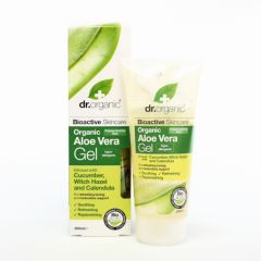 köpa DR ORGANIC Aloe Vera Gel med gurka och ringblomma 200 ml Förbi 10,55€