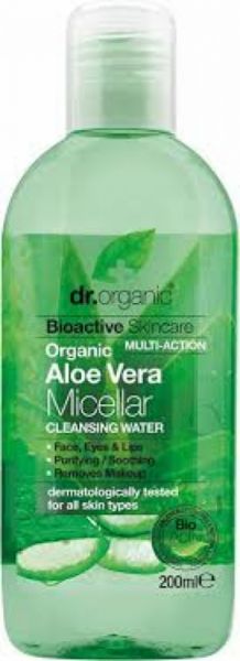 Água Micelar Aloe Vera 200ml - DR ORGANIC