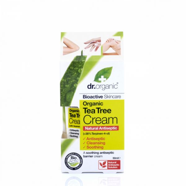 Tea Tree antiseptisk kräm 50 ml - DR ORGANIC