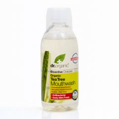 Buy DR ORGANIC Tea Tree Mouthwash 500 ml By 9,20€