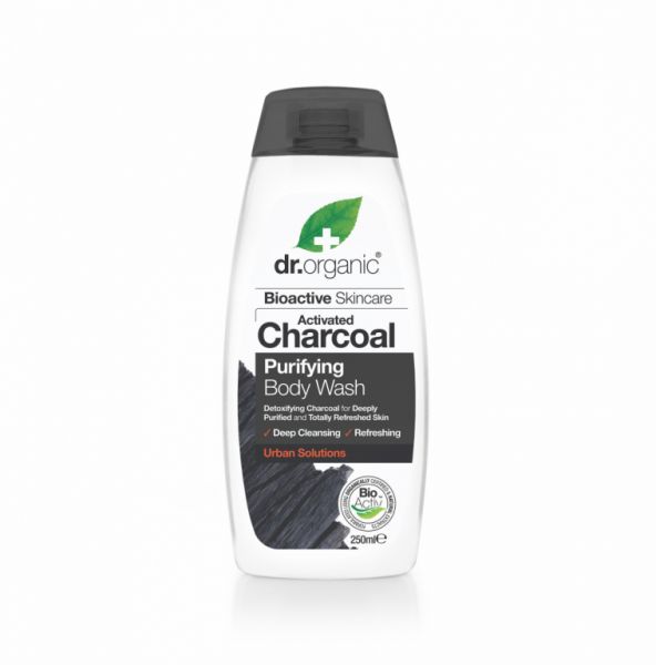 Charcoal Shower Gel 250 ml - DR ORGANIC