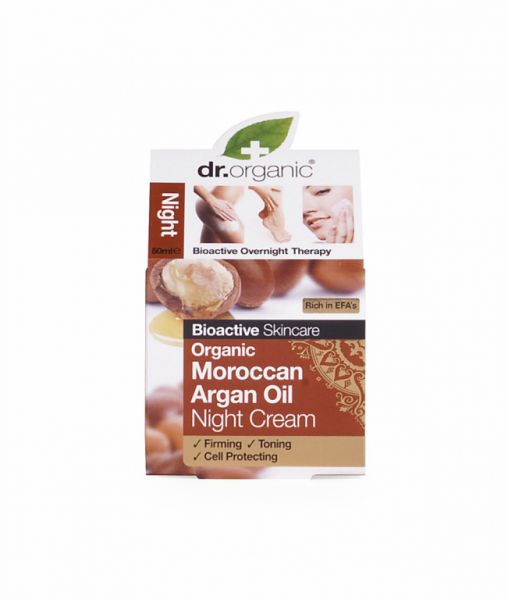 Argan Night Cream 50 ml - DR ORGANIC