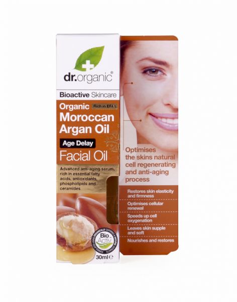 Argan Facial Oil 30 ml - DR ORGANIC