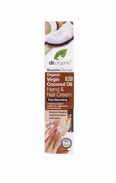 Kokosöl Hand- und Nagelcreme 100 ml - DR ORGANIC