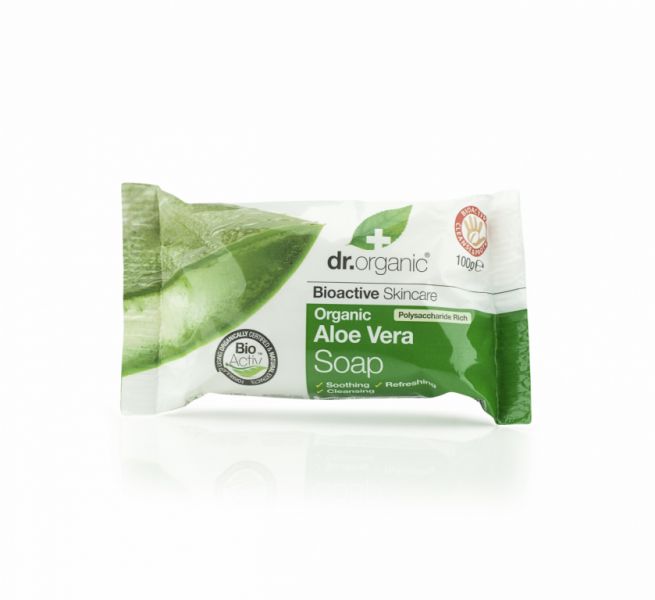 Aloe Vera Seifenstück 100 g - DR ORGANIC