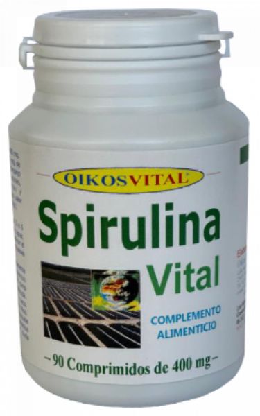 ESPIRULINA-VITAL 400 mg 90 Comp - OIKOS