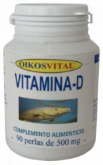 D-VITAMIN 500 mg 90 Pärlor