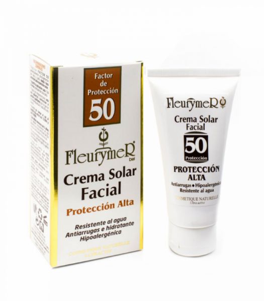 Crema Solar Facial SPF 50 80 ml - FLEURYMER