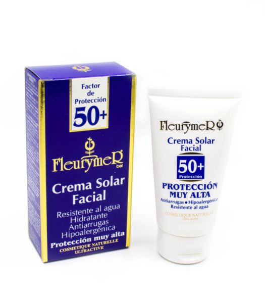 Ansiktssolkräm SPF50+ 80 ml Tube - FLEURYMER