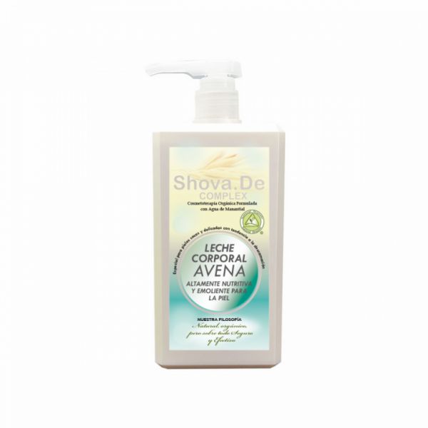 LECHE  CORPORAL AVENA DE 1000 ml - SHOVA