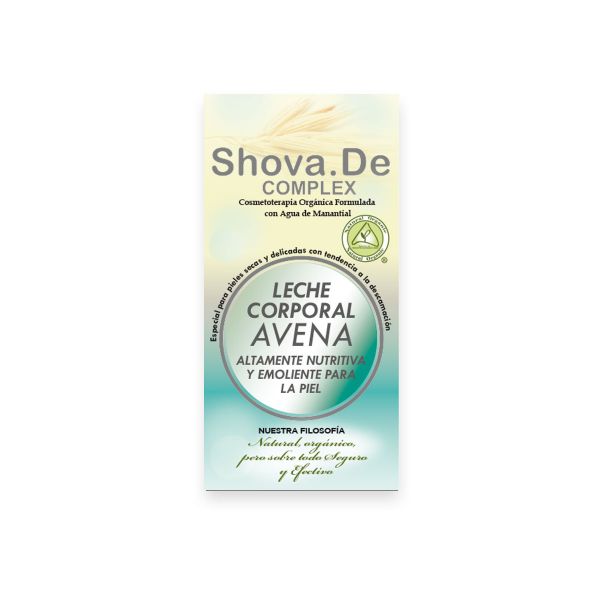 HAFERMEHL-KÖRPERMILCH 250 ml - SHOVA