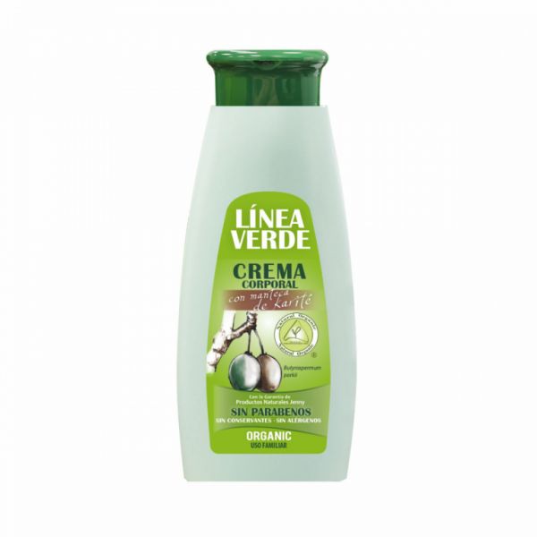 CREMA CORPORAL MANTECA KARITE 400 ml - LINEA VERD