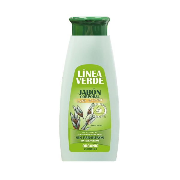 LICHAAMSZEEP MET HAVER 400 ml - LINEA VERD