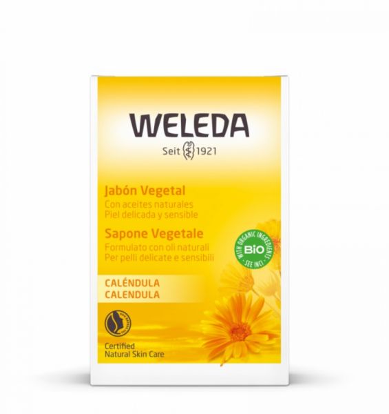 Ringelblumen-Pflanzenseife 100 g - WELEDA