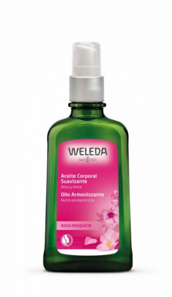 Olio per il corpo levigante alla rosa canina 100 ml