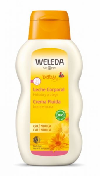 Lait Corporel Bébé au Calendula 200 ml - WELEDA 