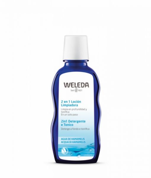 2 EN 1 LOCIÓ NETEJADORA 100 ml - WELEDA 