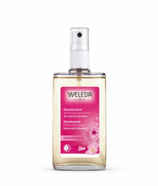 Desodorant Spray de Rosa 100 ml - WELEDA 