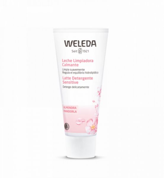 Lait Démaquillant Apaisant Amande 75 ml - WELEDA 