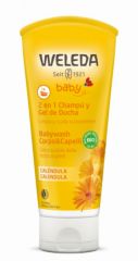 Kopen WELEDA Calendula Shampoo en Douchegel 200 ml Door 11,25€