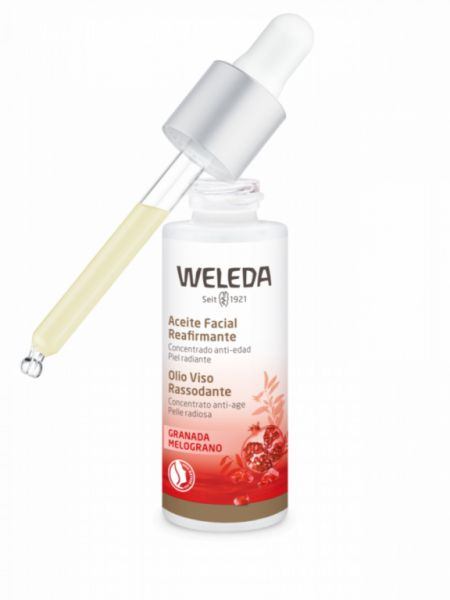 Óleo Facial Refirmante De Romã 30 ml - WELEDA