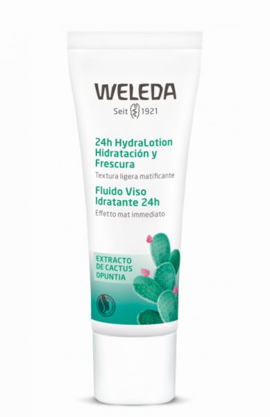 24H Hydralotion Cactus Extract 30 ml - WELEDA