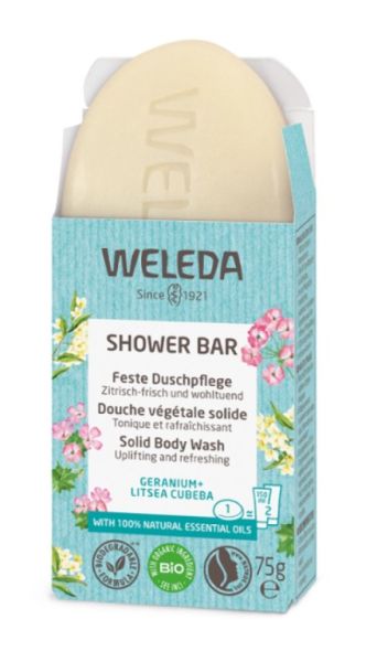 Jabón de Ducha Sólido Refrescante - WELEDA 