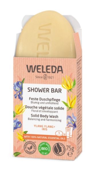 Floral Enveloping Solid Shower Soap - WELEDA