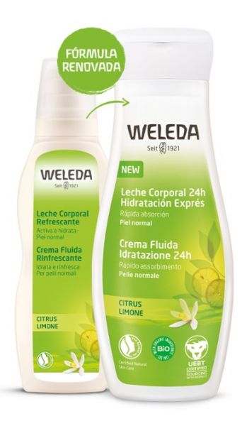 Citrus Bio Moisturizing Body Milk 200 ml - WELEDA