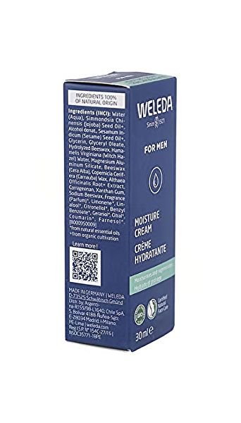 Moisturizing Cream for Men 30 ml - WELEDA Img 4