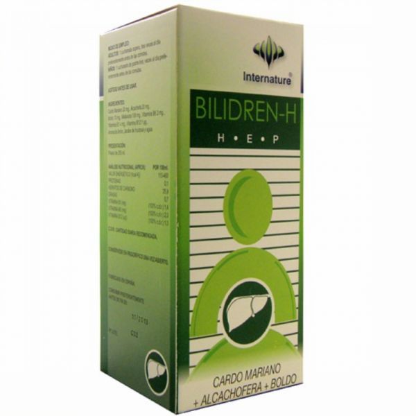 Bilidren H Jarabe 250 ml - INTERNATURE