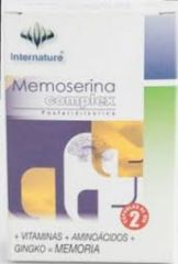 Buy INTERNATURE Memoserine Complex 30 capsules By 22,45€