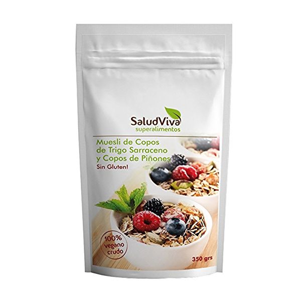 Buckwheat flakes and pine nuts muesli 350 grams