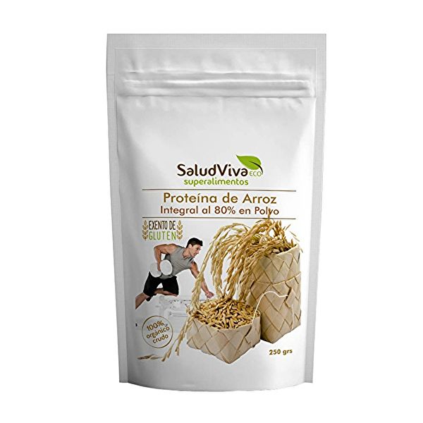 Proteína de arroz 80% 250 grs. ECO - SALUD VIVA