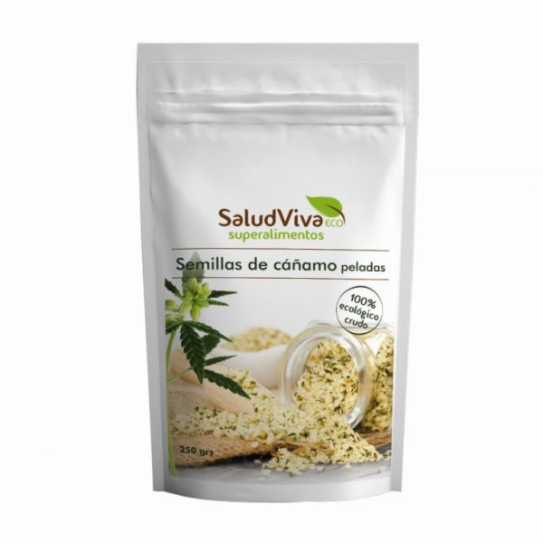 Gepelde hennepzaden 250 gr. ECO - SALUD VIVA