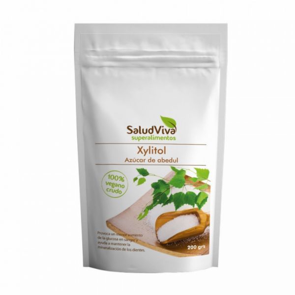 AÇÚCAR DE BIRCH XYLITOL 200 GRS. - SALUD VIVA