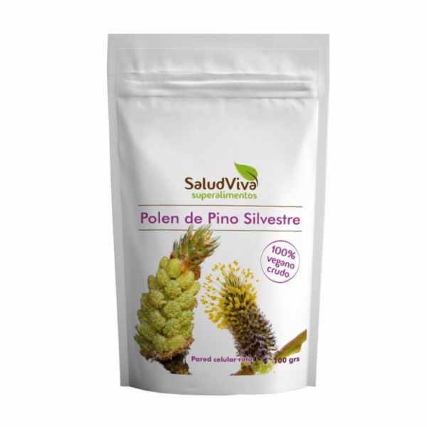 POLLINE DI PINO IN POLVERE 100 GRAMMI - SALUD VIVA