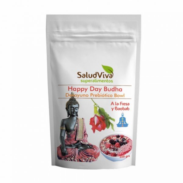 HAPPY DAY BUDDHA AVEC FRAISE ET BAOBA 350 GRS.