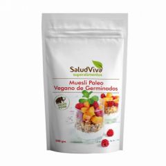 Comprar SALUD VIVA MUESLI PALEO VEGANO DE GERMINADOS 300 GRS. Por 7,90€