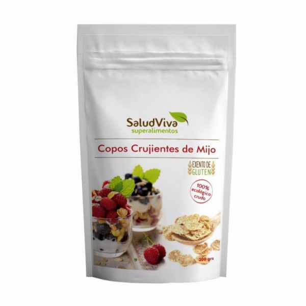 CRISPY MILLET FLAKES 300 GRAMS - SALUD VIVA