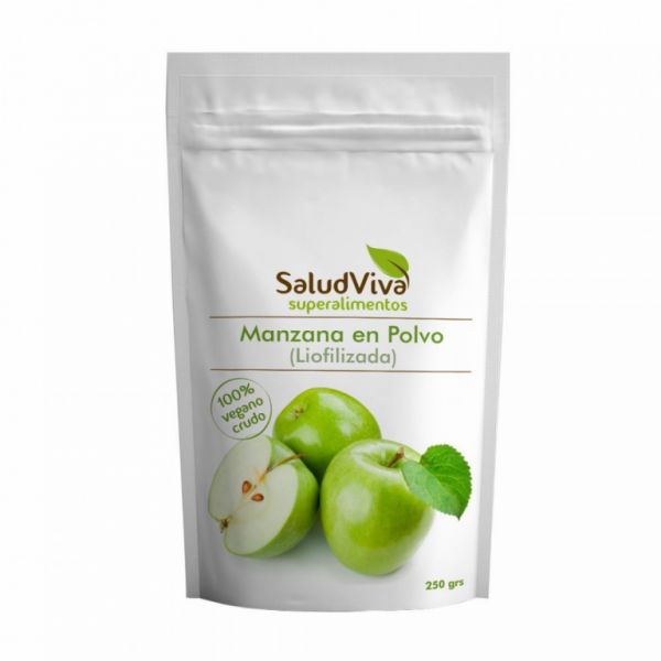 MANZANA EN POLVO LIOFILIZADA 250 Gr - SALUD VIVA