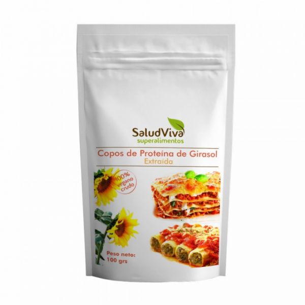 COPOS DE PROTEINA DE GIRASOL EXTRAIDA 100  GRS