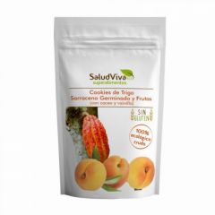 Comprar SALUD VIVA Cookies de blat sarraí germinat i fruita 40 grams Per 3,10€