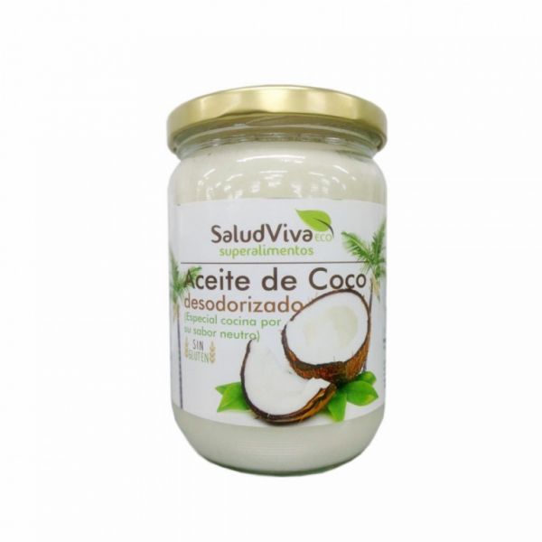 DEODORIZED COCONUT OIL 565 MLL - SALUD VIVA