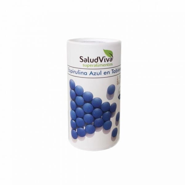 BLAUES SPIRULINA IN TABLETTE 25 gr - SALUD VIVA