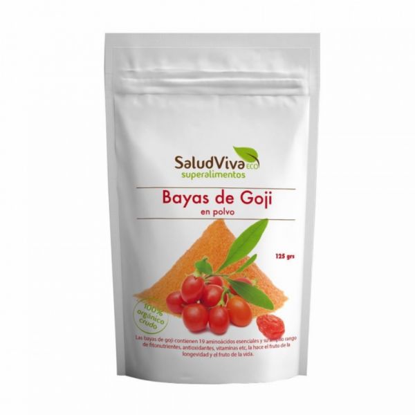 BACCHE DI GOJI IN POLVERE 125GR. - SALUD VIVA