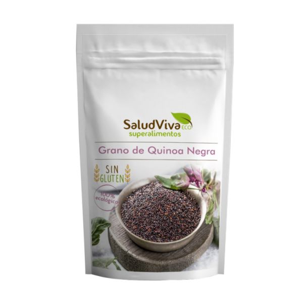 BLACK QUINOA GRAIN 500G ECO - SALUD VIVA