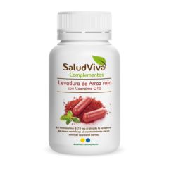 Comprar SALUD VIVA LEVADURA DE ARROZ ROJO Q10  60 CAPSULAS Por 8,50€