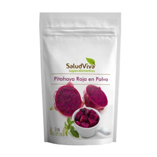 PITAHAYA ROJA EN POLVO 125G - SALUD VIVA